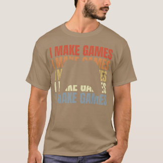 T-shirt Don de devis de jeu Dev