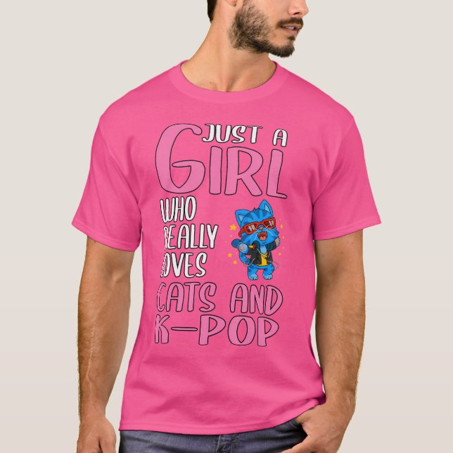 T-shirt Don De Filles Juste Une Fille Qui Aime Vraiment Le (Devant)