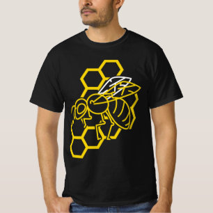 T-shirt Don de l'amant d'abeille de miel - peigne de miel