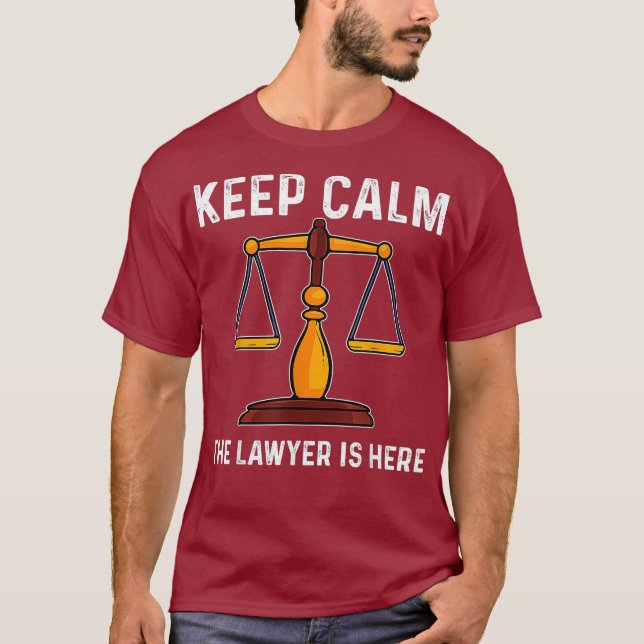 T-shirt Don de l'étudiant de l'école de droit avocat (Devant)
