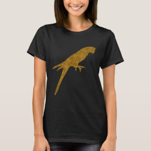 T-shirt Don De Perroquet Pour Femmes Fille Parrakeet Oisea