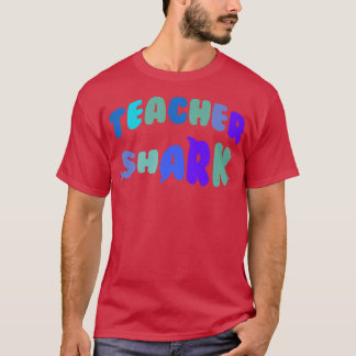 T-shirt Don de requin enseignant pour remercier l'enseigna