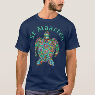 T-shirt Don de tortue de la tribu St Maarten