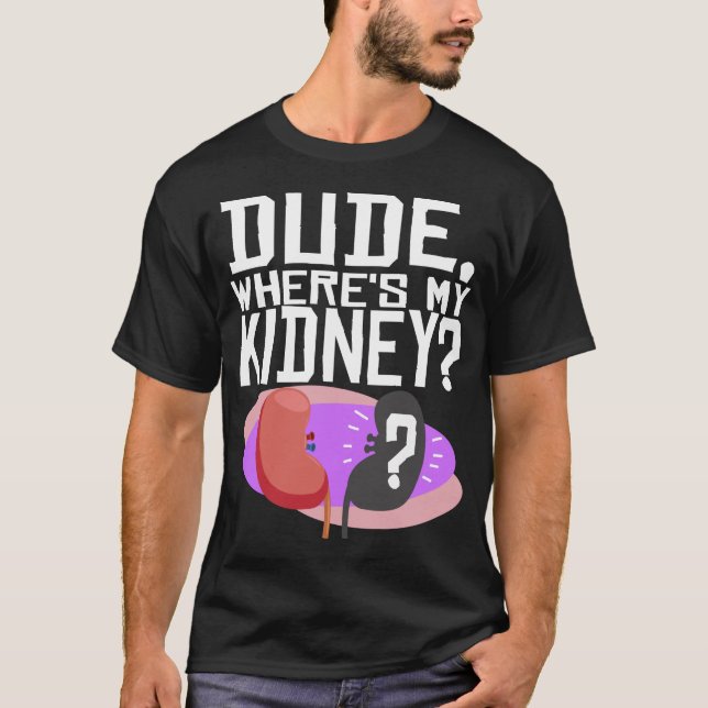 T-shirt Don de transplantation de rein Donateur de don amu (Devant)