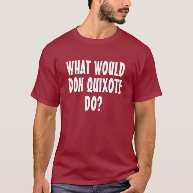 T-shirt Don don Quichotte (Devant)