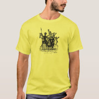 Don don Quichotte et Sancho Panza encrent l'art de