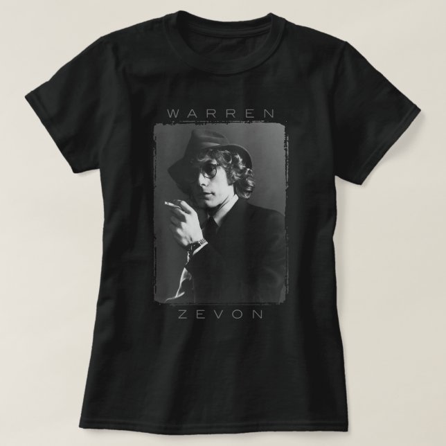 T-shirt Don Drôle Pour Warren Art Zevon Cadeaux Pour Hallo (Design devant)