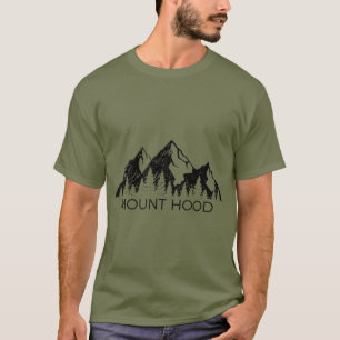 T-shirt Don du Mt HoodMount Hood Forêt nationale Orego