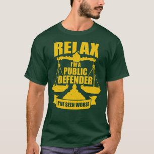 T-shirt Don du procureur de la défense publique
