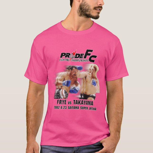 T-shirt Don Frye Vs. Yoshihiro Takayama - Pride Fc Commemo (Devant)