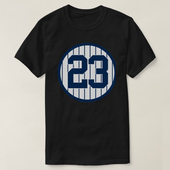 T-shirt Don Mattingly 23 Jersey Numéro Classic T-Shirt.p (Design devant)