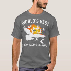 T-shirt Don Pigeon Racing Pour Grand-Père Homing Pigeon