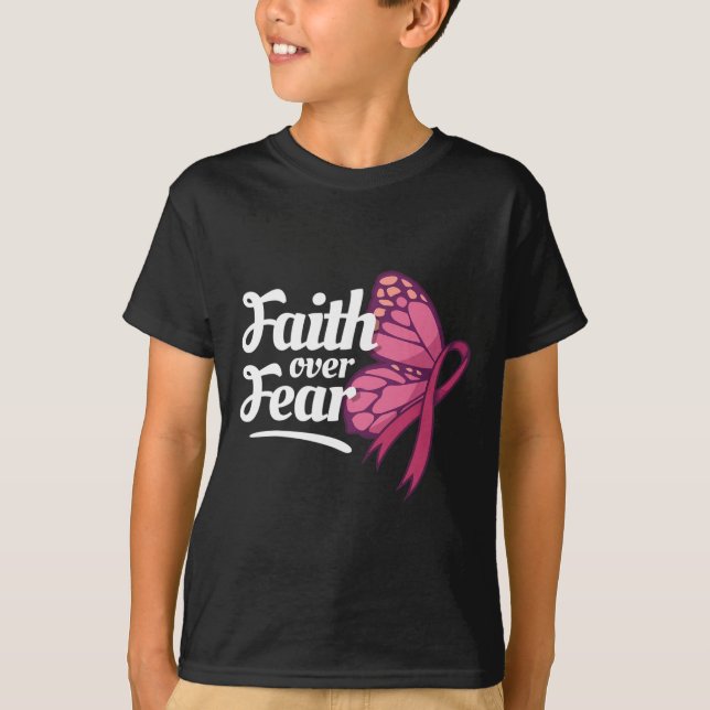 T-shirt Don pour cancer du sein (Devant)