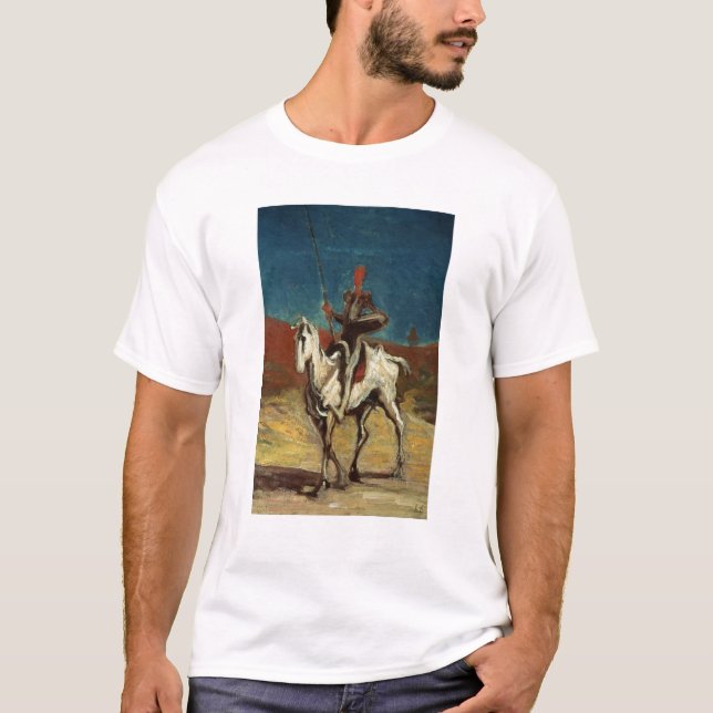 T-shirt Don Quichotte, vers 1865-1870 (Devant)