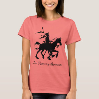 T-shirt Don Quichotte y Rocinante