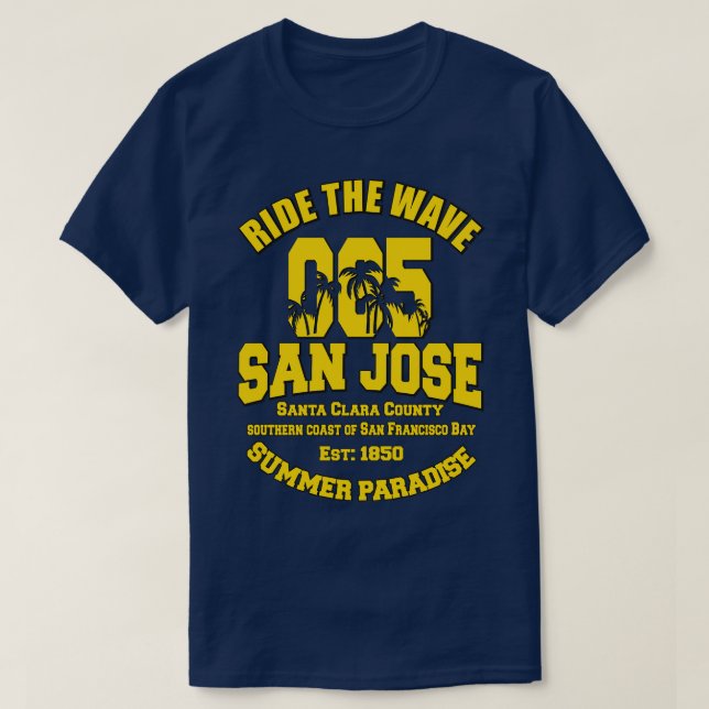 T-shirt Don San Jose California (Design devant)