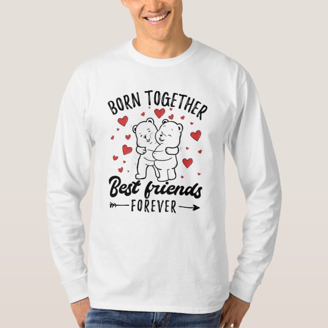 T-shirt Don Twin Sister Twins (Devant)