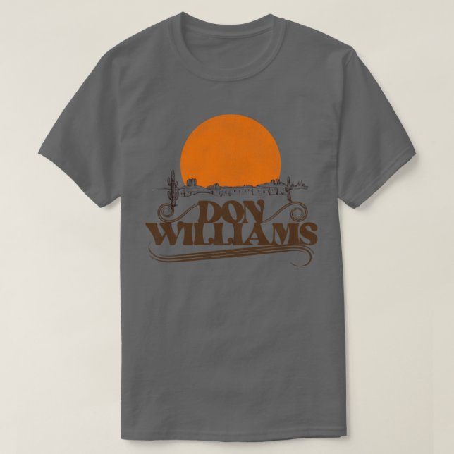 T-shirt Don Williams Rising Sun (Design devant)