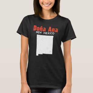 T-shirt Doña Ana États-Unis État Amérique Voyage Nouveau M