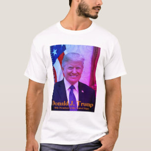 T-shirt Donald J. Trump, quarante-cinquième président des