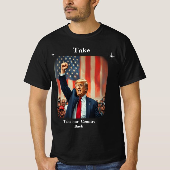 T-shirt Donald Trump (Devant)