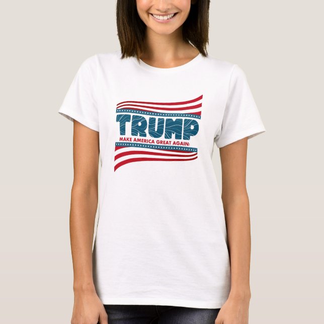 T-shirt Donald Trump 2016 (Devant)