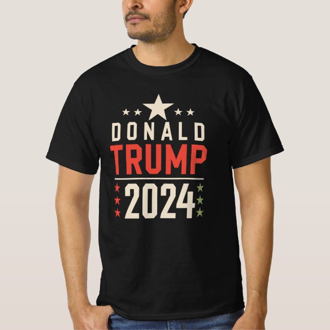 T-shirt Donald Trump 2024 (Devant)