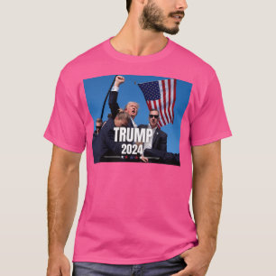 T-shirt Donald Trump 2024 Assassinat Survive La Première M