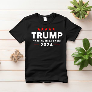 T-shirt Donald Trump 2024 et l'Amérique