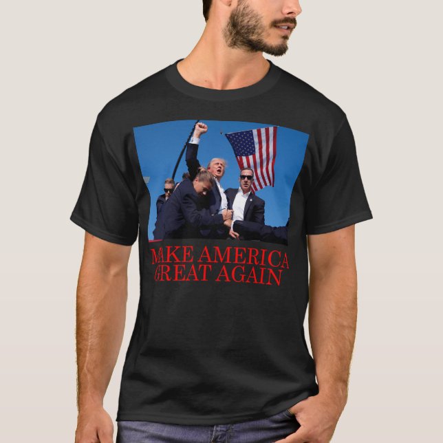 T-shirt Donald Trump 2024 - Hero Maga (Devant)