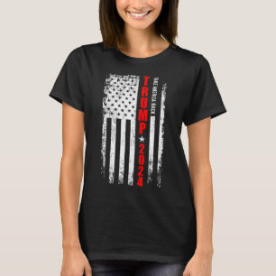 T-shirt Donald Trump 2024 Reprendre le drapeau américain à