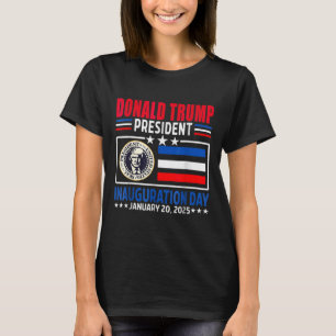 T-shirt Donald Trump 47e Jour de l'investiture Janua