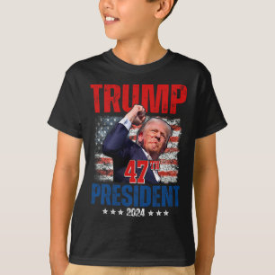 T-shirt Donald Trump 47ème Président 2024 Trump Inaugurati