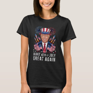 T-shirt Donald Trump 4 juillet sa grandeur