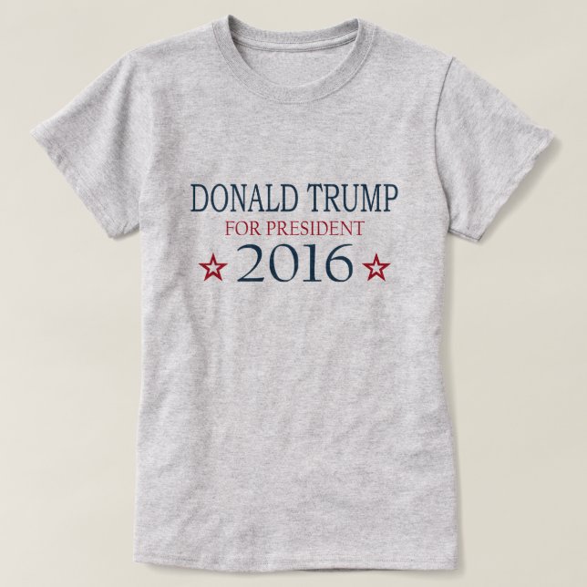 T-shirt Donald Trump à la présidence 2016 (Design devant)