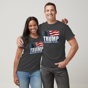 T-shirt Donald Trump à la présidence 2024