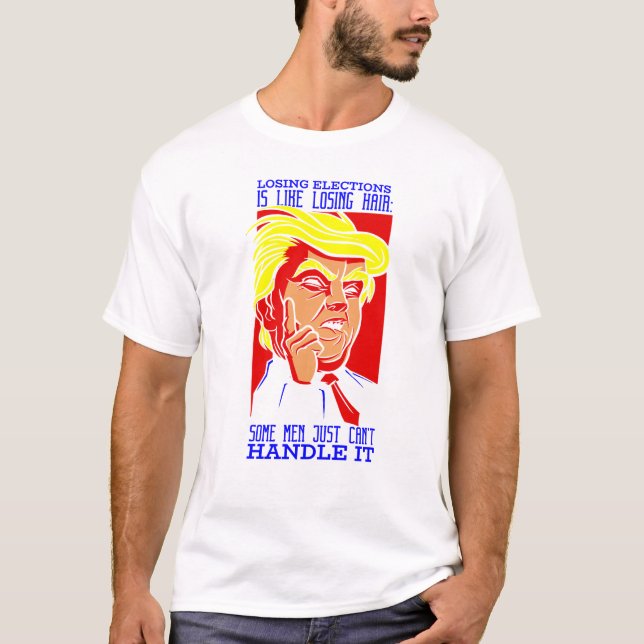 T-shirt donald trump a perdu les élections (Devant)