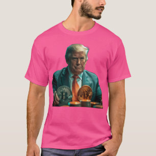 T-shirt Donald Trump Bitcoin