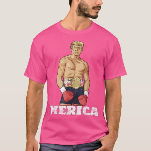 T-shirt Donald Trump Champion américain de boxe 2020 Boxer
