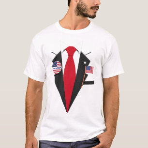 T-shirt Donald Trump Costume Et Cravate Halloween Costume 