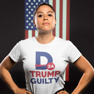 T-shirt Donald Trump coupable