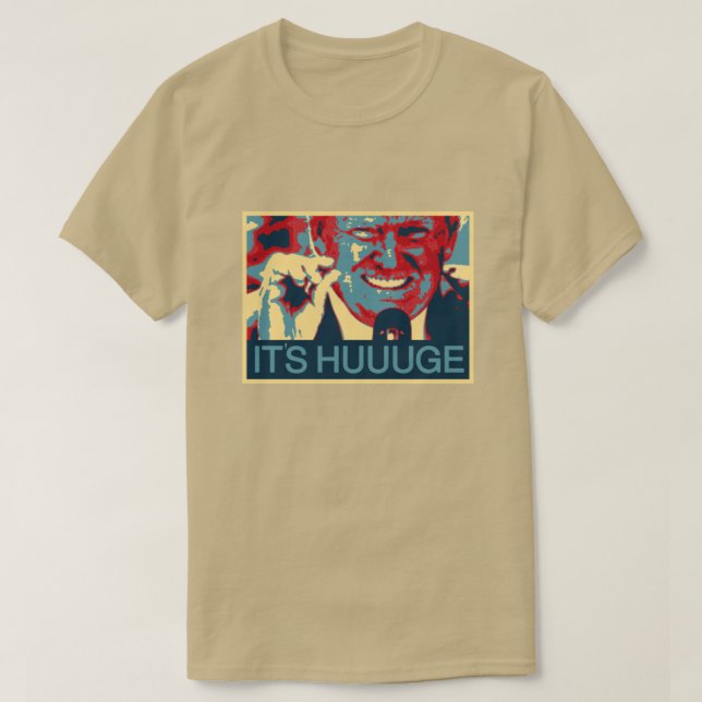 T-shirt Donald Trump drôle "c'est" insinuation énorme (Design devant)
