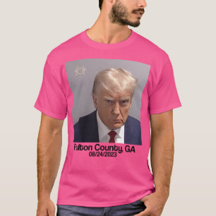 T-shirt Donald Trump Fulton Comté Atlanta Géorgie Officia