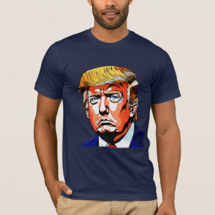 T-shirt Donald Trump Graphic audacieux et emblématique