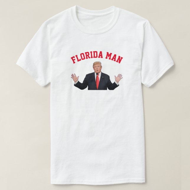 T-shirt Donald Trump, homme de Floride (Design devant)