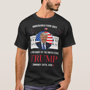 T-shirt Donald Trump Inauguration Day 2025 47E Président
