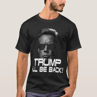 T-SHIRT DONALD TRUMP JE SERAI À DOS