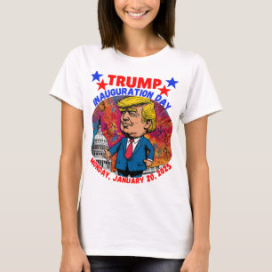 T-SHIRT DONALD TRUMP JOUR D'INAUGURATION 2025