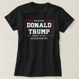 T-shirt Donald Trump Jour d'inauguration 2025 47e Présiden