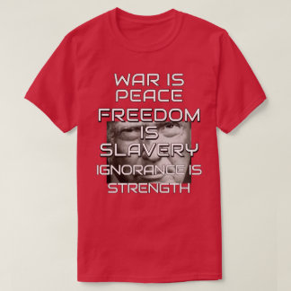 T-shirt Donald Trump La guerre est la paix